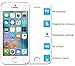 [3-Pack] iPhone SE Screen Protector, PThink® [Tempered Glass] [9H Hardness] [Anti-Scratch] [Fingerprint Resistant] [Easy-Install] Glass Screen Protector for iPhone SE/5S/5C/5 (3-Pack)