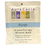 Aura Cacia Aromatherapy Mineral Bath, Purify, 2.5-Ounces (Pack of 6)