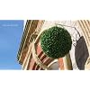 Artificial Topiary Ball - 28cm with Hanging Chains
