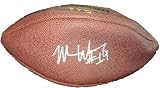Mike Williams Autographed NFL Football W/PROOF, Picture of Mike Signing For Us, Tampa Bay Buccaneers, Syracuse Orangemen