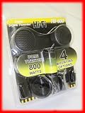 Absolute TW-800 800WATTS MAX High Efficiency Dome Tweeter with Built-in crossover (PAIR)