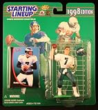 BOBBY HOYING / PHILADELPHIA EAGLES 1998 NFL Starting Lineup Action Figure & Exclusive NFL Collector Trading Card