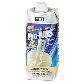 MRI PRO-NOS RTD Vanilla 32g Protein - 17oz Protein Drinks 12/pk