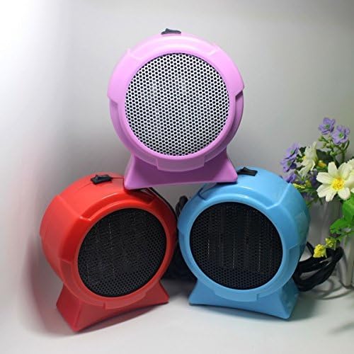 Mini Portable Personal Ceramic Space Heater Electric Winter Warmer Fan, Energy-smart, Uses Only 100-200 Watts, Heats Quickly.