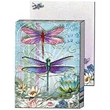 Punch Studio Die-Cut Window Pocket Note Pads-Dragonflies 59660