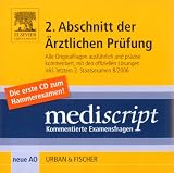 Mediscript, Kommentierte Examensfragen, Hammerexamen, CD-ROMs : 2. Abschnitt der Ärztlichen Prüfung, inkl. Examen 8/2006, 1 CD-ROM Alle Originalfragen ausführlich und präzise kommentiert, mit den offiziellen Lösungen. Neue AO. Für Windows NT/2000XP.