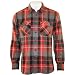 Element Derivative L/S Flannel Red