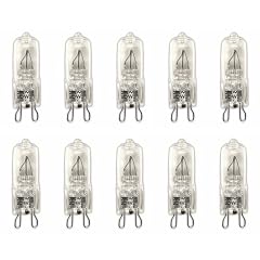 "230V Hochvolt Halogen Stiftsockellampe G9, 25Watt, 10 St�ck"