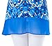 Chicwe Women's Floral Printed Plus Size Tunic Top with Chiffon Hem