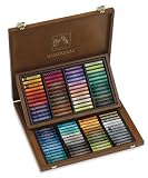 Neopastel Set Of 96 Oil Crayons In Wood Box