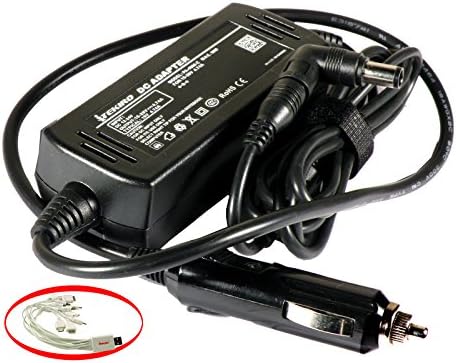 iTEKIRO 90W Car Charger for Dell Latitude 11 3150, 12 E5270, 12 E7270, 13 3350, 14 34x0, 14 E5470, 14 E7470, 15 35x0, 15 E5570, 3470, E6540; Dell P21T, P23T, P26S, P47G, P48F, P61G, P62G, P63G
