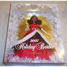 Click here to buy 2007 HOLIDAY BARBIE B COLLECTOR AFRICAN AMERICAN.