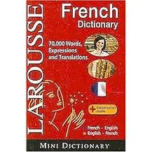 Larousse Mini Dictionary/French English English French (Bilingual) (Paperback)