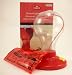 Perky-Pet 216 Clear Plastic 16-Ounce Hummingbird Feeder, 3 Feeding Ports
