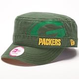 NFL Women's Green Bay Packers Goal-2-Go Military Cap (Green, One Size Fits All)