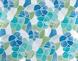 DC Fix 3460213 Blue/Green Stained Glass Self-Adhesive Window Film
