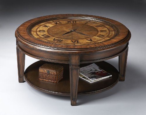 Butler Specialty 6047070 Clock Table Heritage