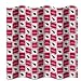 Arizona CARDINALS NFL Checkered Bathroom Shower Curtain
