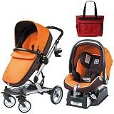 Peg Perego Skate Travel System Tropical with Free Fashionable Diaper Bag