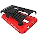 ASUS ZenFone 2 ZE550ML/ZE551ML Case - HOTCOOL Heavy Duty Rugged Dual Layer Armor with Kickstand Cover Case For ASUS Zenfone 2 ZE550ML/ZE551ML(Will Not Fit ZE500CL Model), Red