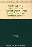 The contribution of economics to international disorder