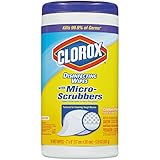 Clorox Disinfecting Wipes with Micro-Scrubbers, Citrus Blend, 70 Count