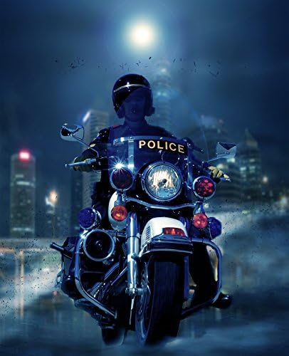 Police Motorcycle Poster Police Motor Unit Police Poster 24x36
