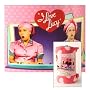 I Love Lucy "Chocolate Factory" Fleece Blanket (Measures Approximately 50" x 60")