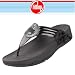 Apparel : FitFlop WalkStar II Sandals - Black - Womens