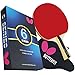 Butterfly 603 Table Tennis Racket Set - 1 Ping Pong Paddle â€“ 1 Ping Pong Paddle Case - Gift Box - ITTF Approved â€“ Great Speed and Spin
