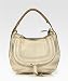 ���¹�͢���ʡ�Chloe ������  Marcie Metallic Large Hobo Bag  Metallic Beige �ޡ����� �᥿��å� �顼�� �ۡ��ܡ��Хå� �᥿��å����١�����