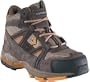 Converse C1760 Men's Athletic Sport Mid Hi Hiker Composite Toe Brown w/Yellow Trim 8.5 W