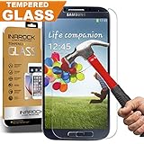 [Lifetime Warranty] SamSung S4 Screen Protector, InaRock 0.26mm 9H Tempered Glass Screen Protector for Samsung Galaxy S4 I337 I545 M919 I9500 L720 Most Durable [Easy-Install Wings]