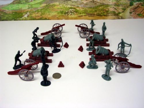 24 Pc Civil War Artillery Set