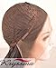 K'ryssma 16 - 26 Inches Half Hand Tied Heat Resistant Synthetic Long Hair Lace Front Copper Red Wig Body Wave No Bangs