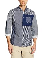 Desigual Camisa Hombre Maxro (Azul)