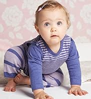 Autograph Pure Cotton Stripe Dungaree Outfit Autograph Pure Cotton Stripe Dungaree Outfit