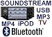 Soundstream VIR-5100TB Car iPod Ready CD / DVD / MP3 / DivX / MP4 Player / Receiver with 5 inch Motorized LCD Front Panel, Built-in Bluetooth, TV Tuner and Front USB