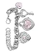 GUESS Stainless Steel Charm Bracelet Watch