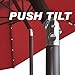 9' NEW SOLAR 40 LED LIGHTS PATIO UMBRELLA GARDEN OUTDOOR SUNSHADE-BURGUNDY