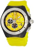 TechnoMarine 108015 Chrono 45mm, Yellow dial, Yellow gel strap Watch
