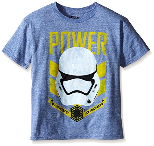Star Wars Boys' Stormtrooper T-Shirt, Royal  , X-Large