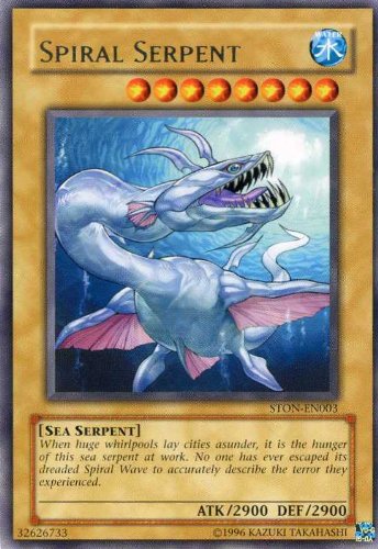 Yu-Gi-Oh! - Spiral Serpent (STON-EN003) - Strike of Neos - Unlimited Edition - Rare