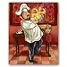 Chefs With Wine III by Shari Warren 8x10 Art Print Poster Art Poster Print by Shari Warren, 8x10