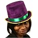 Mardi Gras Vel Felt Top Hat Adult
