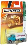 Mattel Matchbox 2007 MBX Farm 1:64 Scale Die Cast Metal Car # 67 - Blue Farm Fresh Milk Guzzler Truck with White Milk Tank