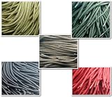 Round Cord 5mm Waxed Cotton Hiking Walking Work Boots Laces