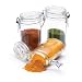 Box of 12 Mini Clip-Top Glass Kilner-style Jars: 100ml