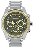 Fossil CH2545 Gents Stainless Steel Bracelet Watch With Black and Yellow Dial
