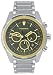 Fossil CH2545 Gents Stainless Steel Bracelet Watch With Black and Yellow Dial